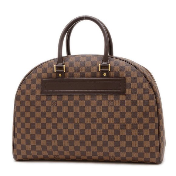 LOUIS VUITTON Brown Damier Boston Bag - Picture 1 of 9